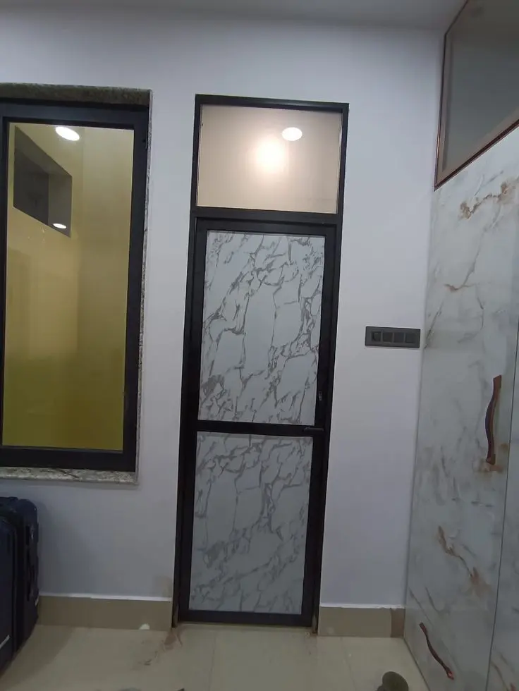 Water Resistant Bathroom Door Installation