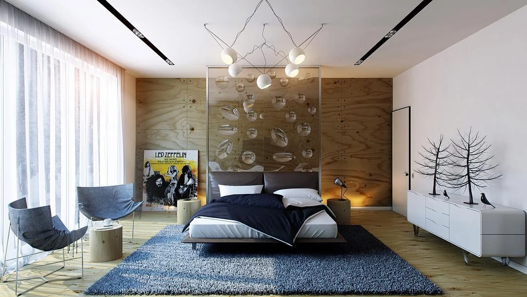 Modern bedroom interior design