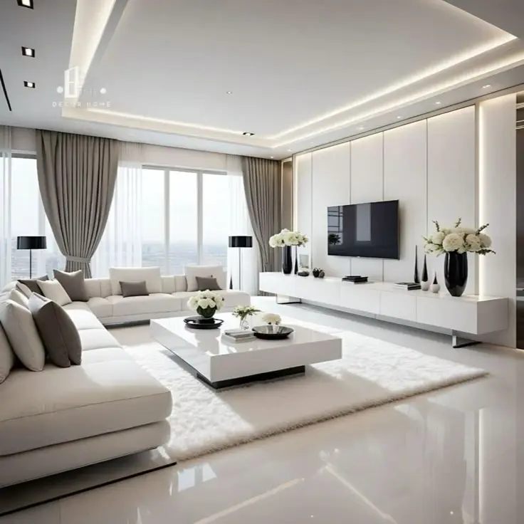 Modern living room interior design